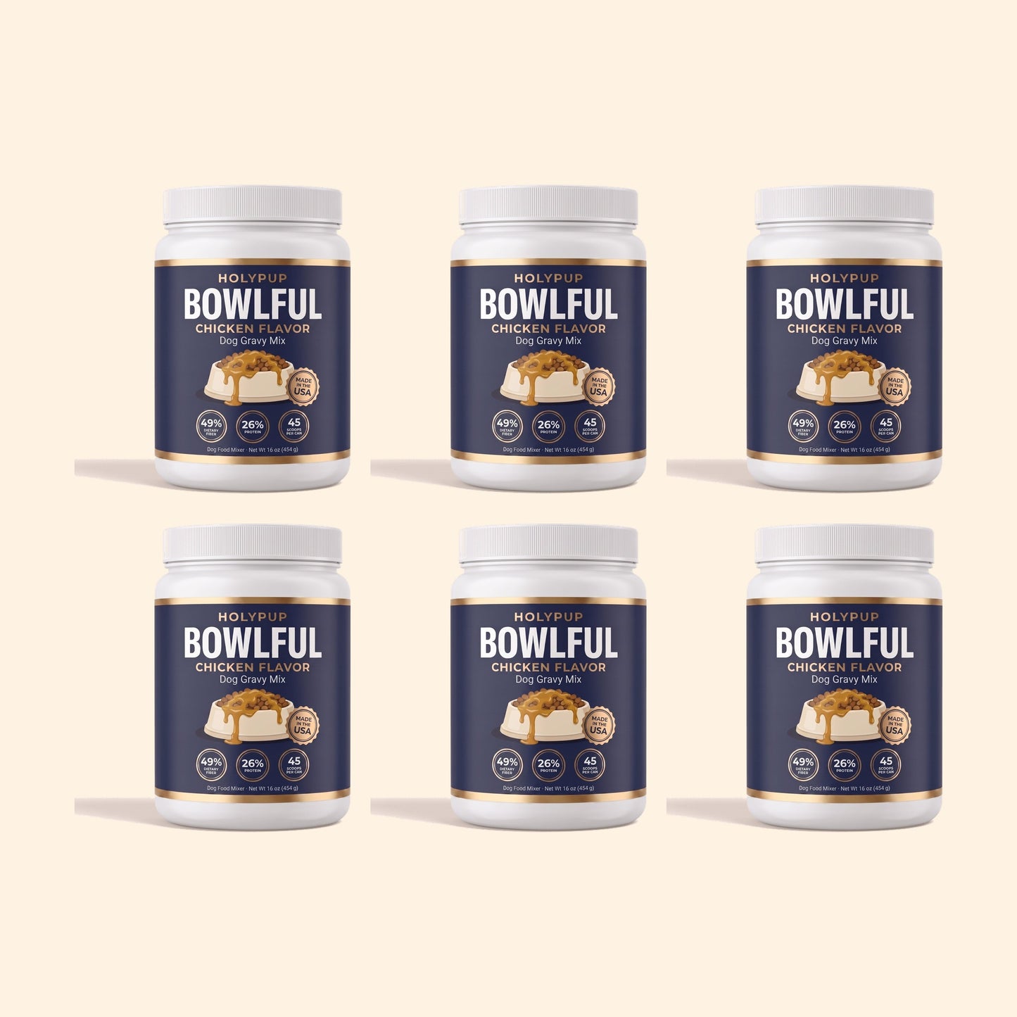 BOWLFUL Chicken, 6 can subscription