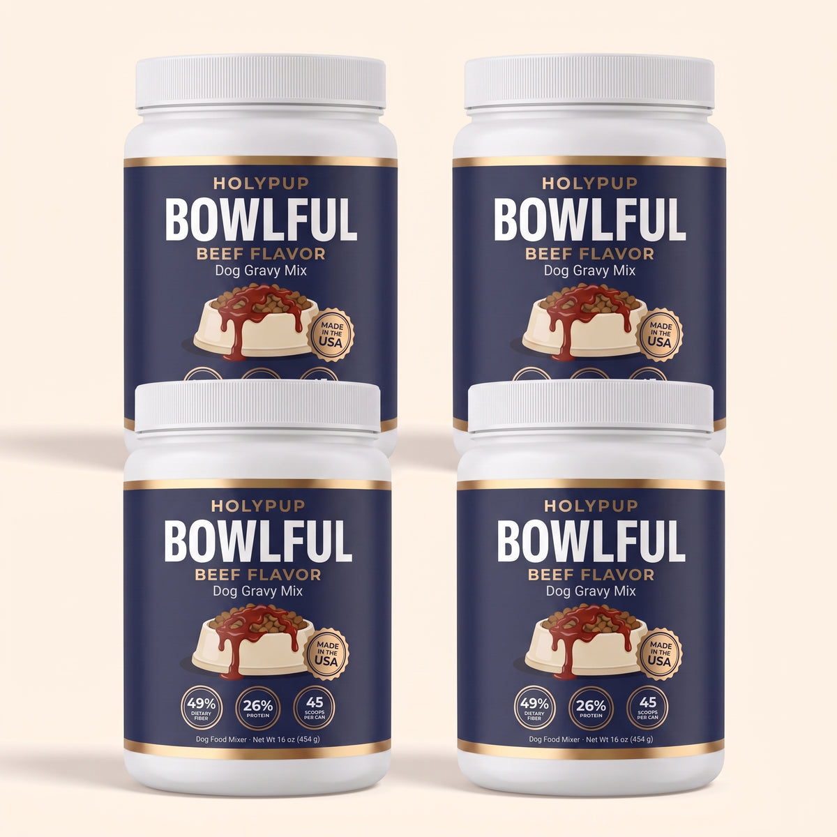 BOWLFUL Beef, 4 can subscription