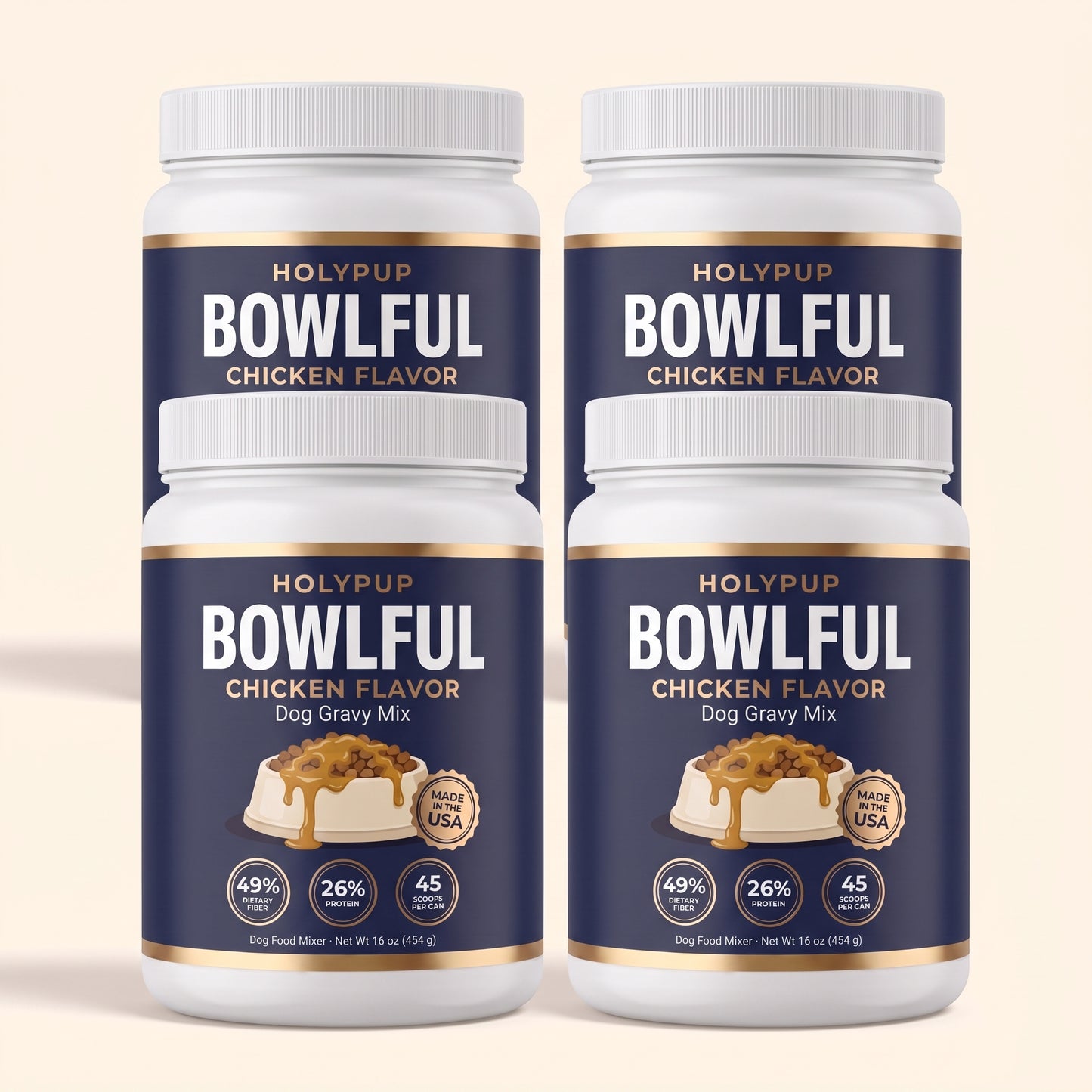 BOWLFUL Chicken, 4 can subscription